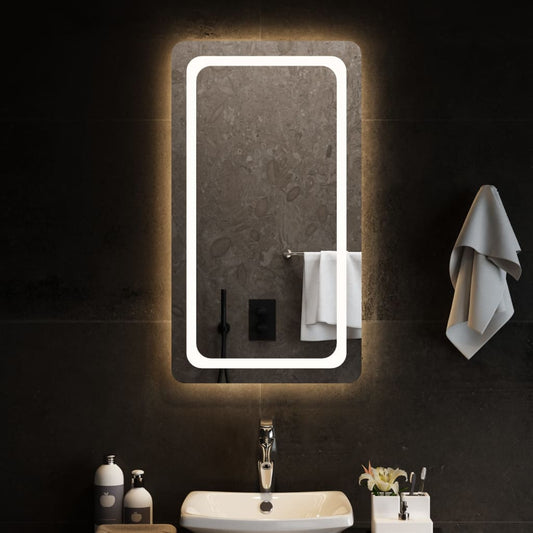 Baderomsspeil med LED 50x90 cm