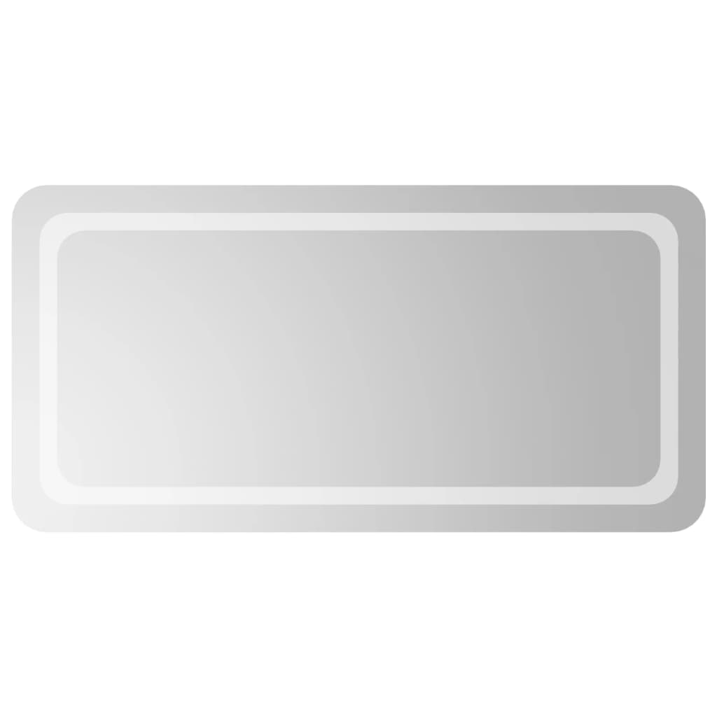 Baderomsspeil med LED 50x100 cm