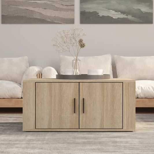 Salongbord Sofabord Sonoma Eik 80x50x36 cm
