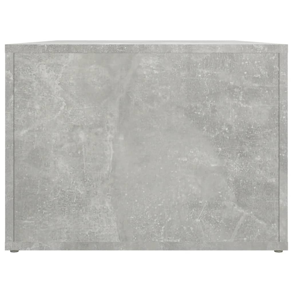 Salongbord Sofabord Betonggrå 80x50x36 cm