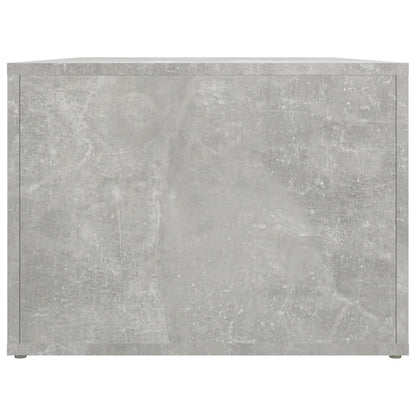 Salongbord Sofabord Betonggrå 80x50x36 cm