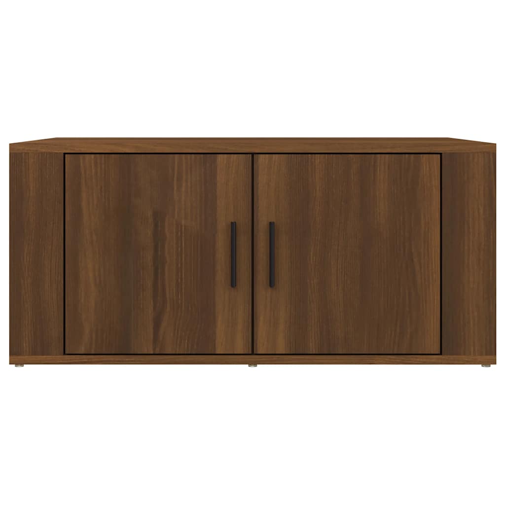 Salongbord Sofabord Brun Eik 80x50x36 cm