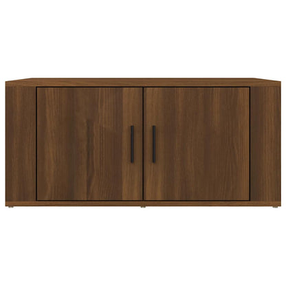Salongbord Sofabord Brun Eik 80x50x36 cm