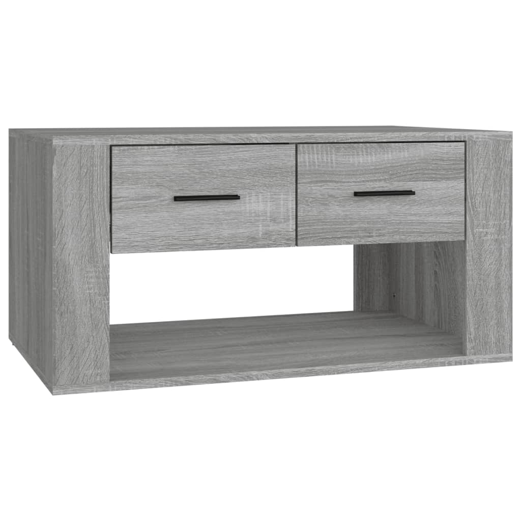 Salongbord Sofabord Sonoma Grå 80x50x40 cm