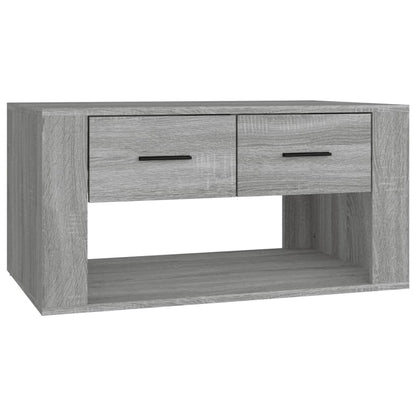 Salongbord Sofabord Sonoma Grå 80x50x40 cm