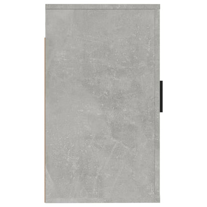 Vegghengte TV-benker 2 stk betonggrå 40x34,5x60 cm