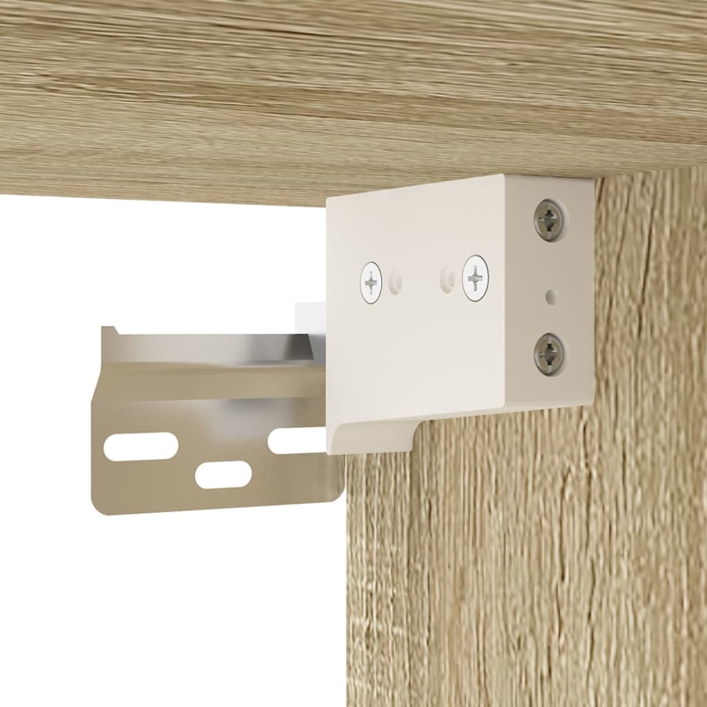 TV-Møbel Sonoma Eik Vegghengt TV-benk 40x34,5x100 cm