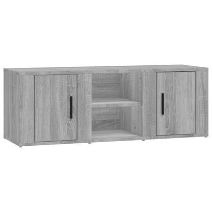 TV-Møbel Sonoma Grå TV-benk 100x31,5x35 cm