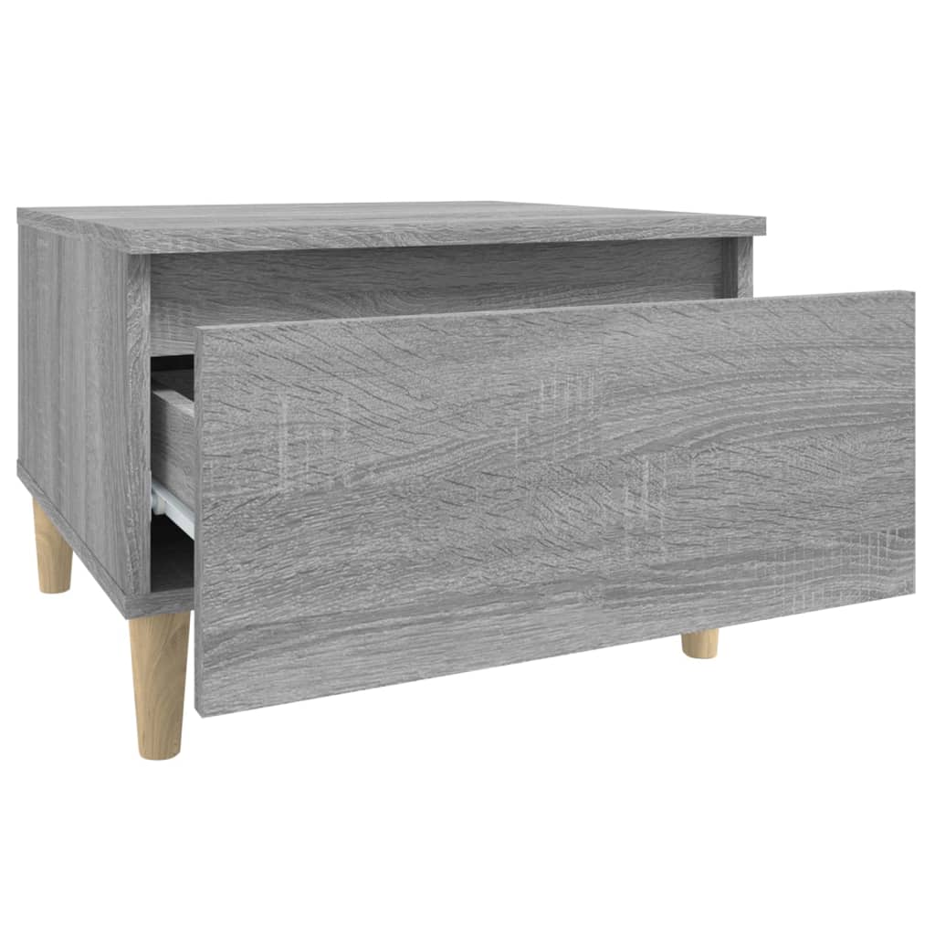 Salongbord Sofabord Sonoma Grå 2 stk 50x46x35 cm