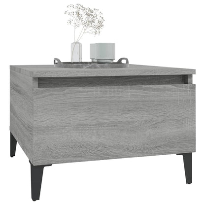 Salongbord Sofabord Sonoma Grå 2 stk 50x46x35 cm