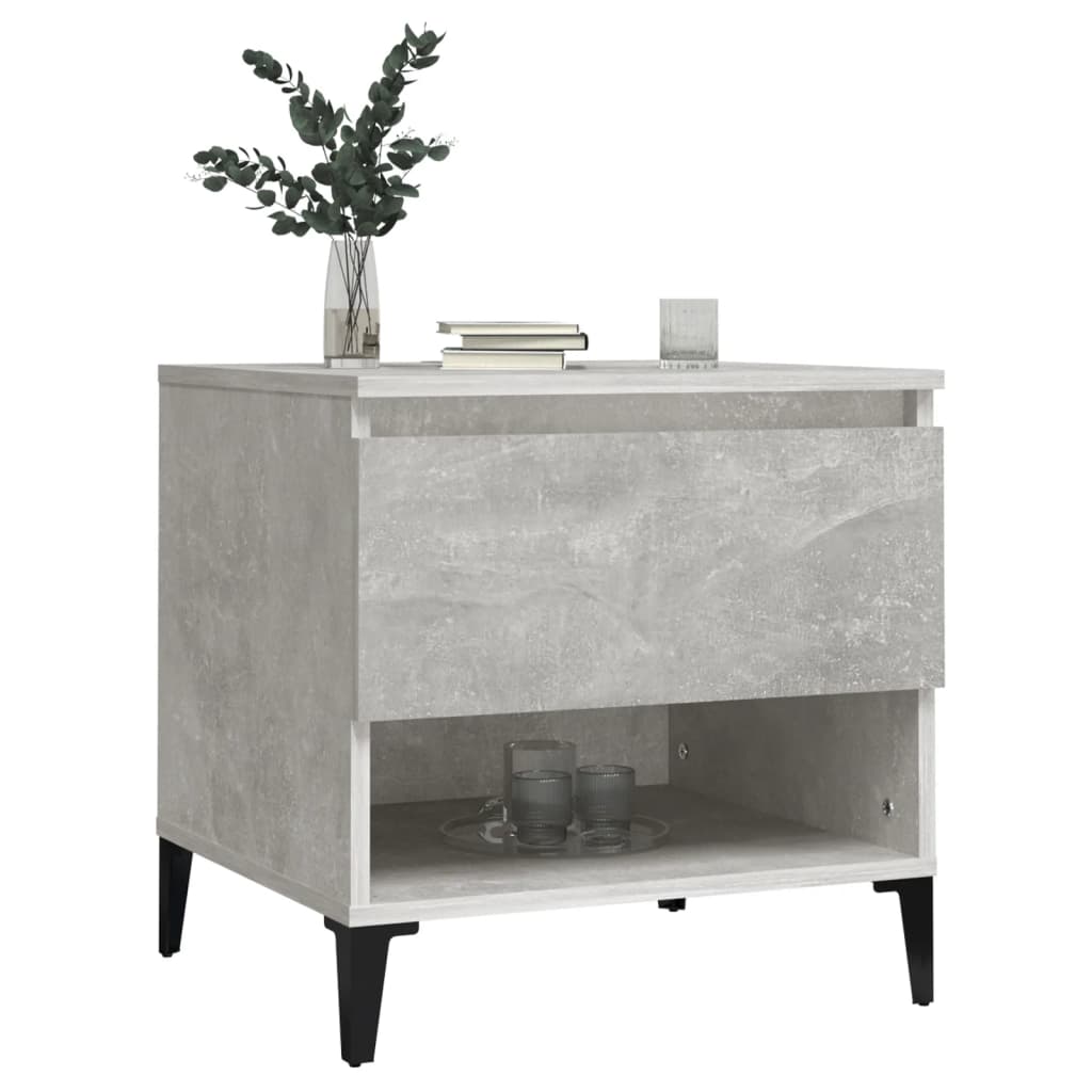 Sideboard Betonggrå 2 stk 50x46x50 cm