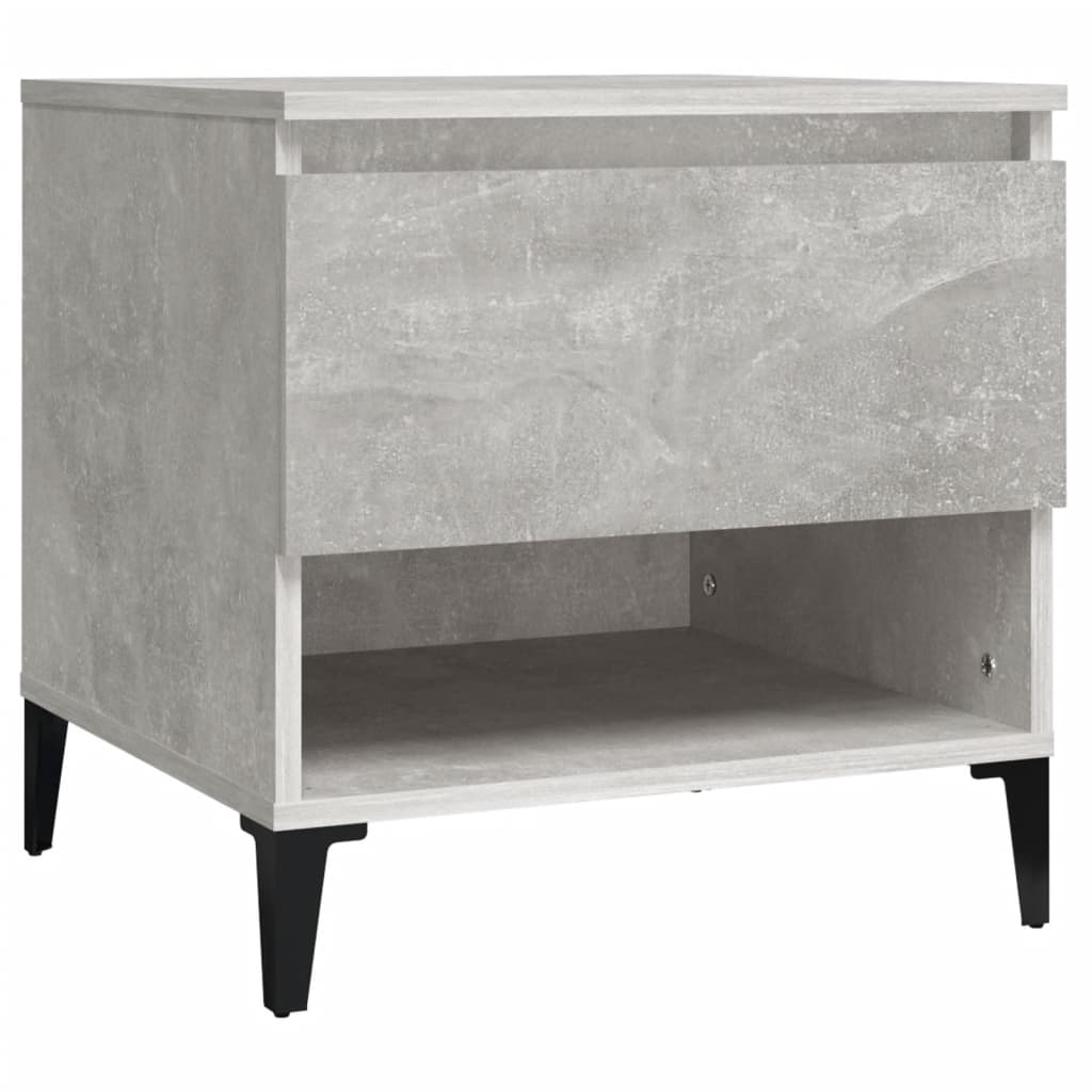 Sideboard Betonggrå 2 stk 50x46x50 cm