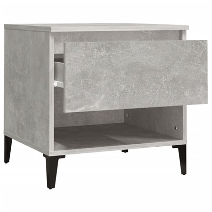 Sideboard Betonggrå 2 stk 50x46x50 cm