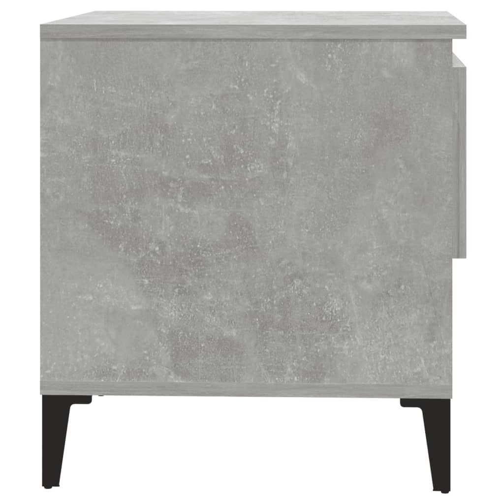 Sideboard Betonggrå 2 stk 50x46x50 cm