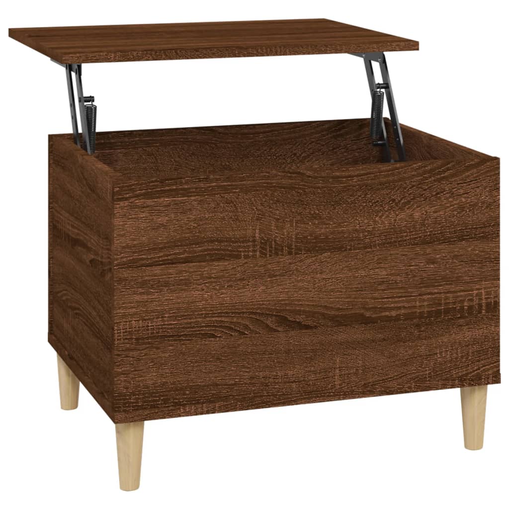 Salongbord Sofabord Brun Eik 60x44,5x45 cm