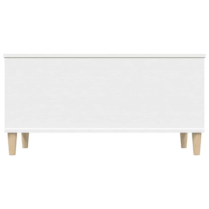 Salongbord hvit 90x44,5x45 cm konstruert tre