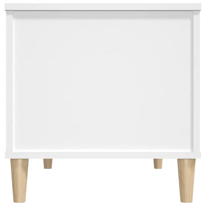 Salongbord hvit 90x44,5x45 cm konstruert tre