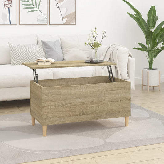 Salongbord Sofabord Sonoma Eik 90x44,5x45 cm