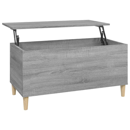 Salongbord Sofabord Sonoma Grå 90x44,5x45 cm