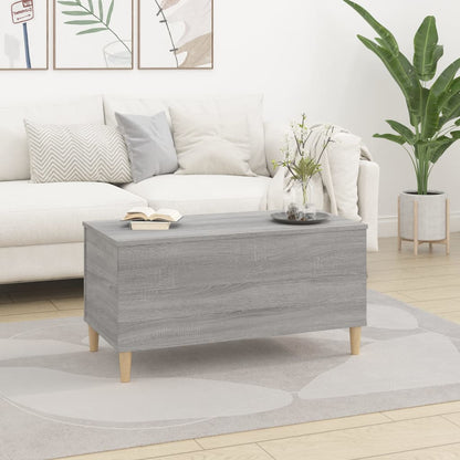 Salongbord Sofabord Sonoma Grå 90x44,5x45 cm