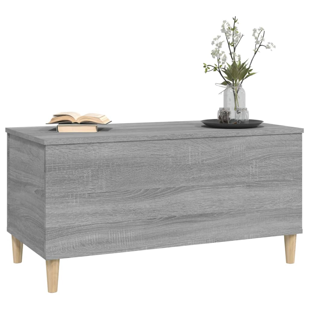 Salongbord Sofabord Sonoma Grå 90x44,5x45 cm