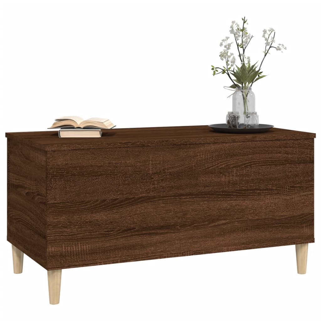 Salongbord Sofabord Brun Eik 90x44,5x45 cm