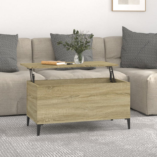 Salongbord Sofabord Sonoma Eik 90x44,5x45 cm