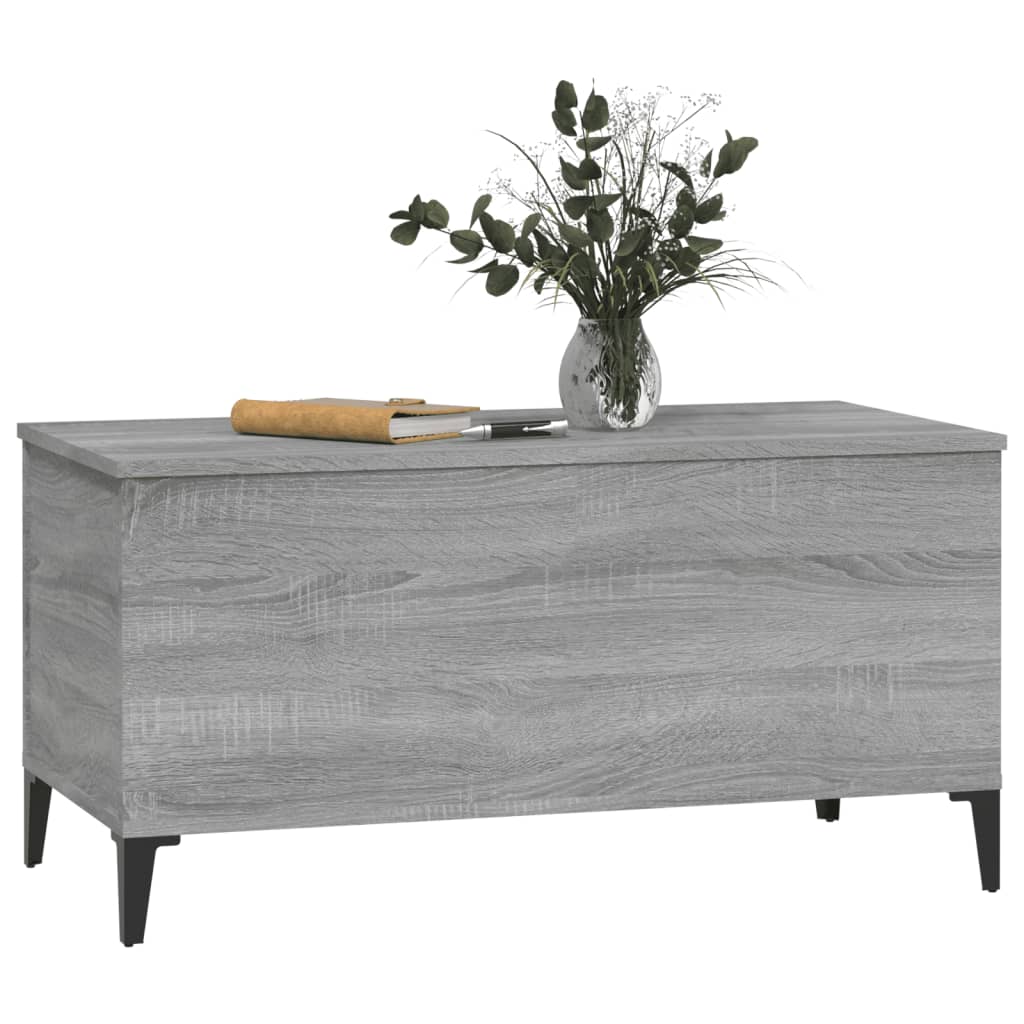 Salongbord Sofabord Sonoma Grå 90x44,5x45 cm