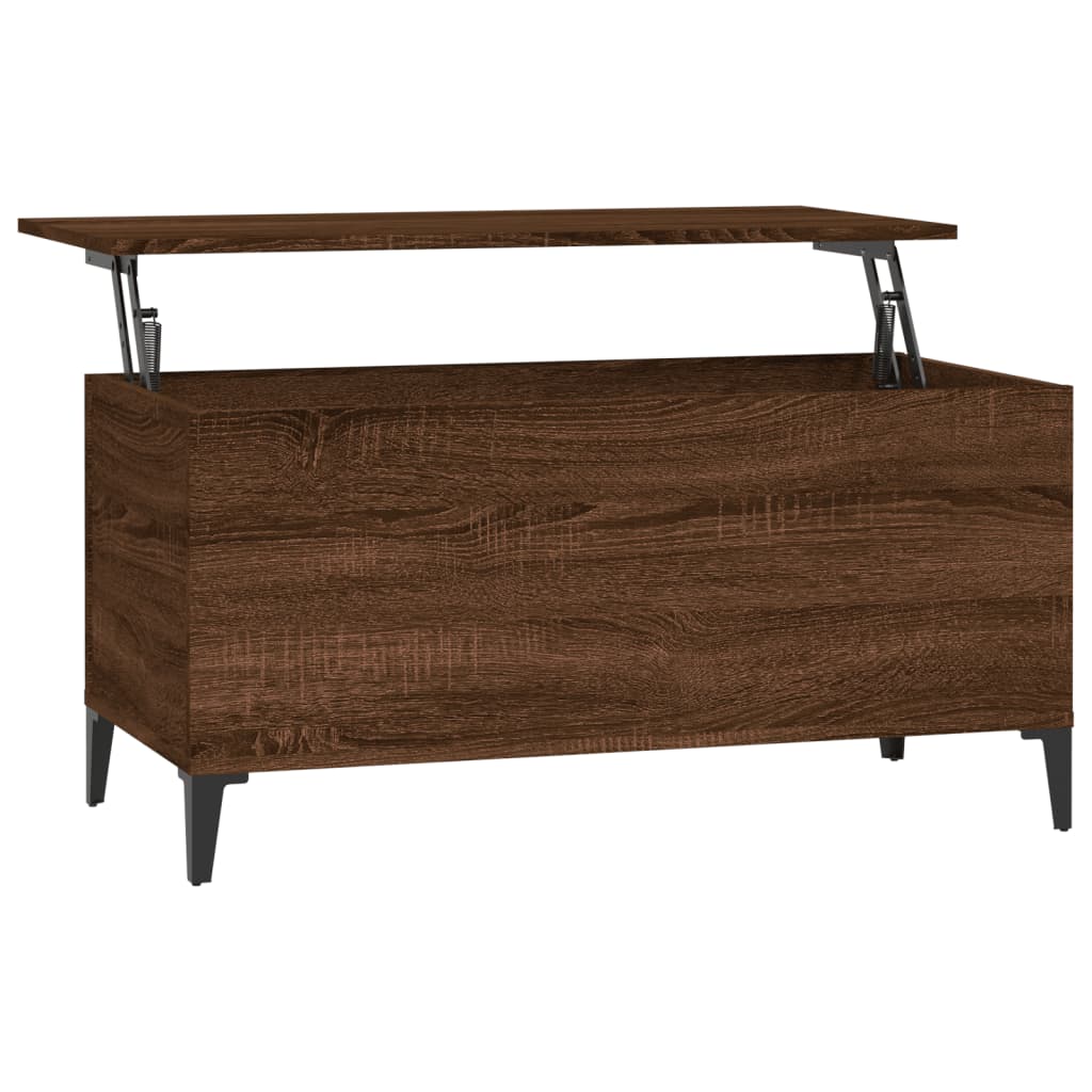 Salongbord Sofabord Brun Eik 90x44,5x45 cm