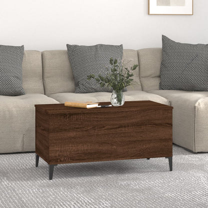 Salongbord Sofabord Brun Eik 90x44,5x45 cm