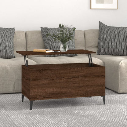 Salongbord Sofabord Brun Eik 90x44,5x45 cm