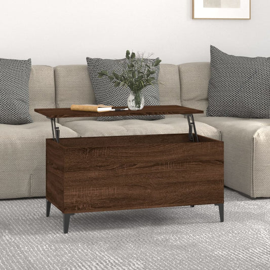 Salongbord Sofabord Brun Eik 90x44,5x45 cm