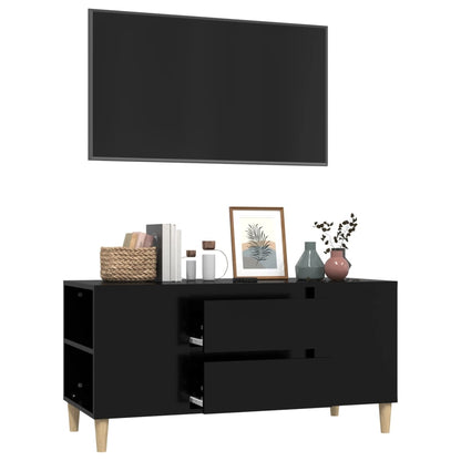 TV-Møbel Svart TV-benk 102x44,5x50 cm