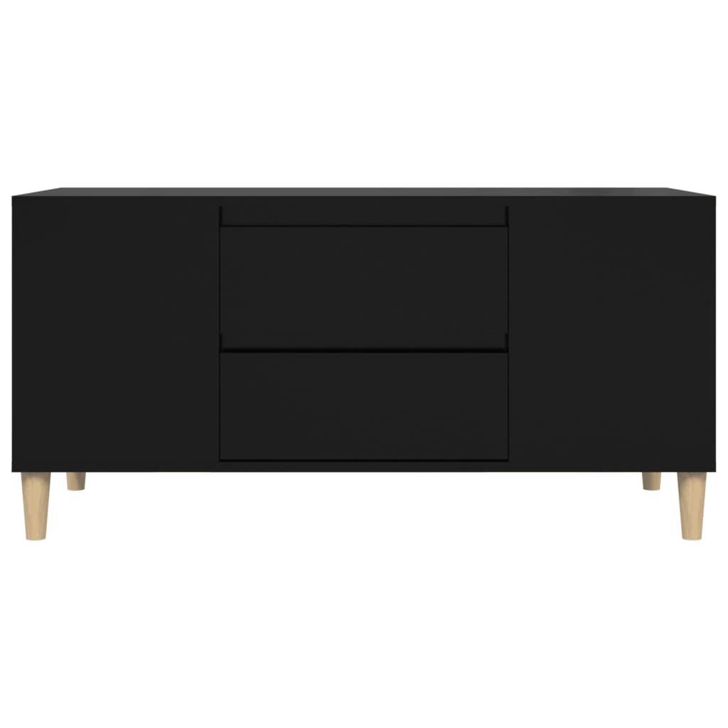 TV-Møbel Svart TV-benk 102x44,5x50 cm