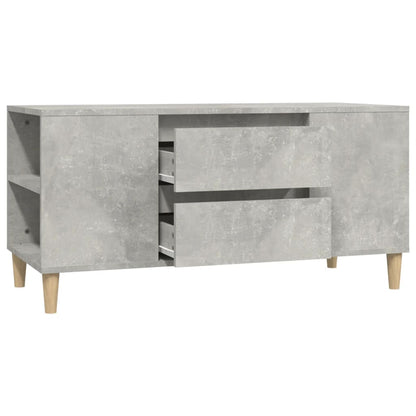 TV-Møbel Betonggrå TV-benk 102x44,5x50 cm