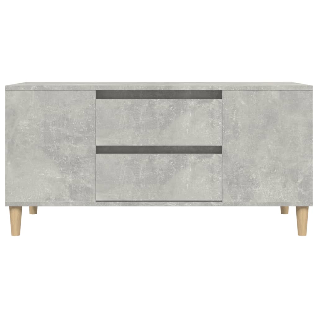 TV-Møbel Betonggrå TV-benk 102x44,5x50 cm
