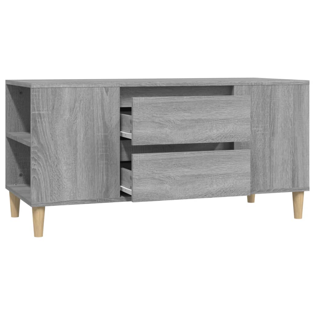 TV-Møbel Sonoma Grå TV-benk 102x44,5x50 cm
