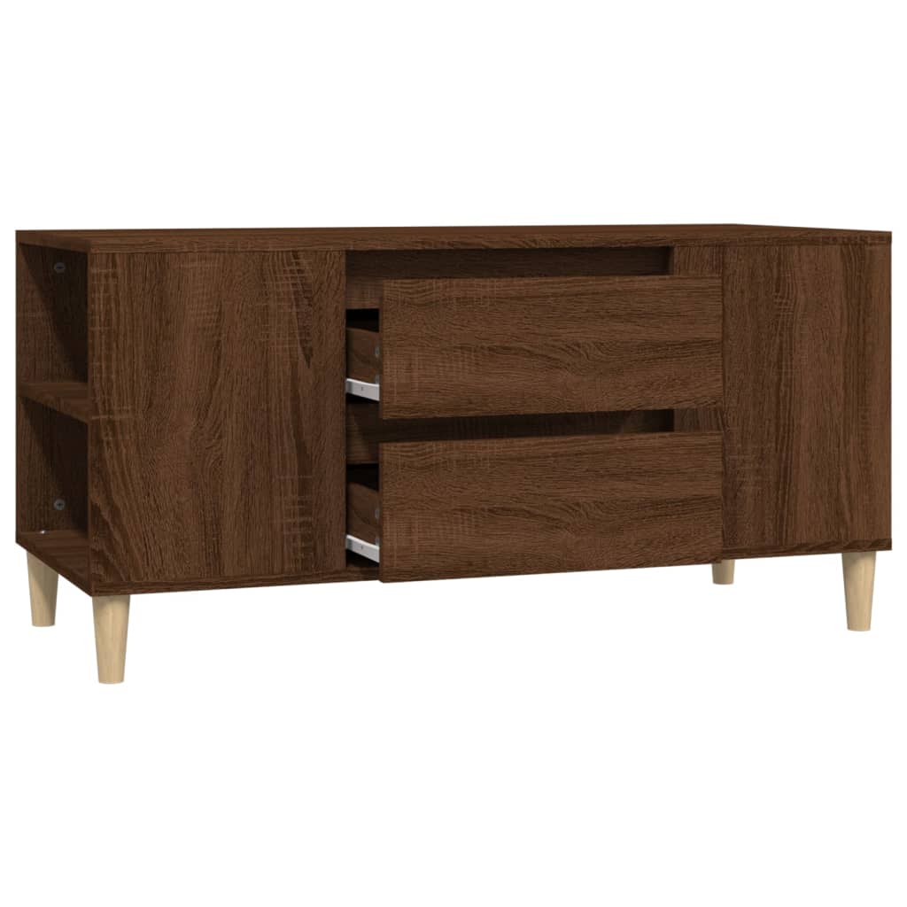 TV-Møbel Brun Eik TV-benk 102x44,5x50 cm