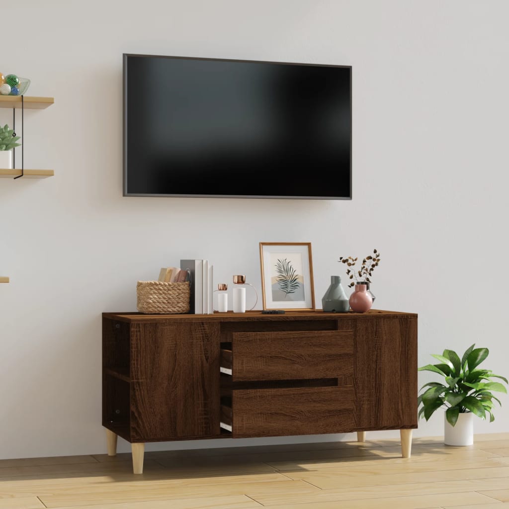 TV-Møbel Brun Eik TV-benk 102x44,5x50 cm