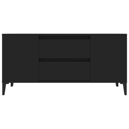 TV-Møbel Svart TV-benk 102x44,5x50 cm