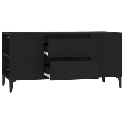 TV-Møbel Svart TV-benk 102x44,5x50 cm