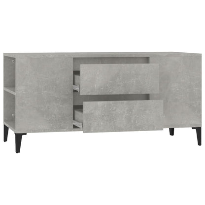 TV-Møbel Betonggrå TV-benk 102x44,5x50 cm