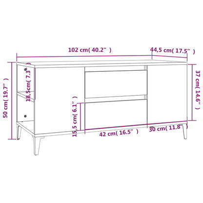 TV-Møbel Røkt EikTV-benk 102x44,5x50 cm