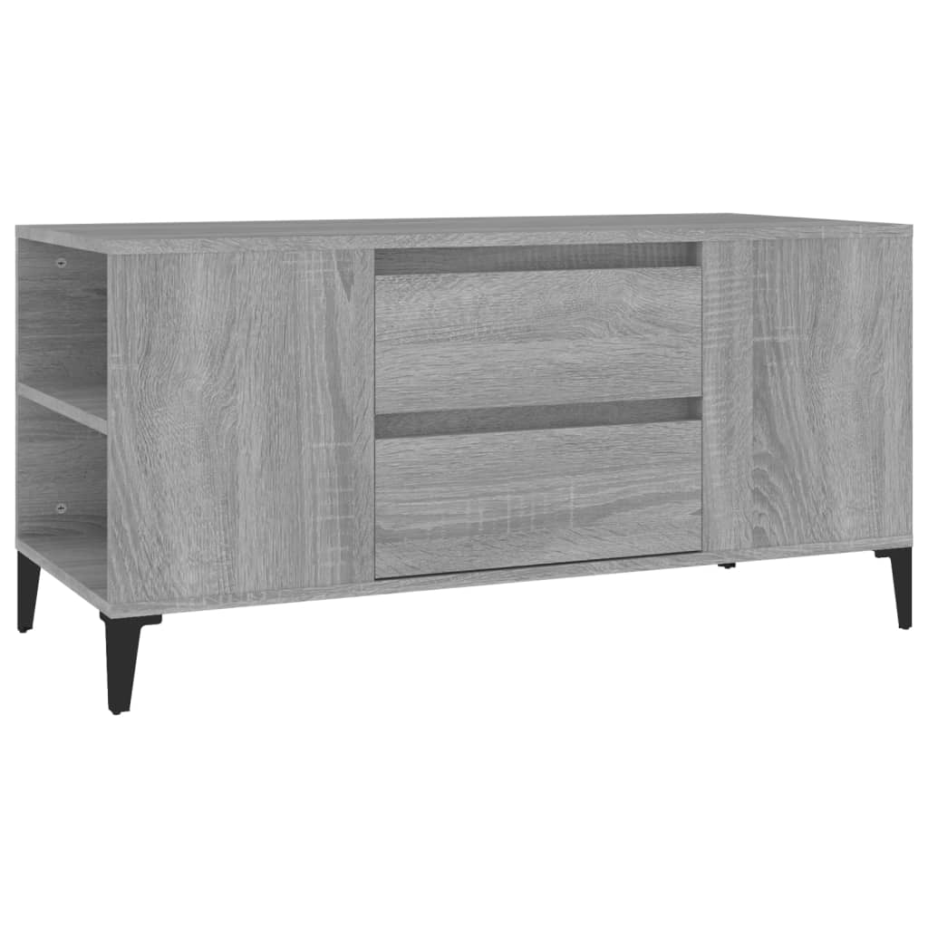TV-Møbel Sonoma Grå TV-benk 102x44,5x50 cm