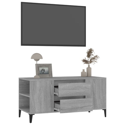 TV-Møbel Sonoma Grå TV-benk 102x44,5x50 cm