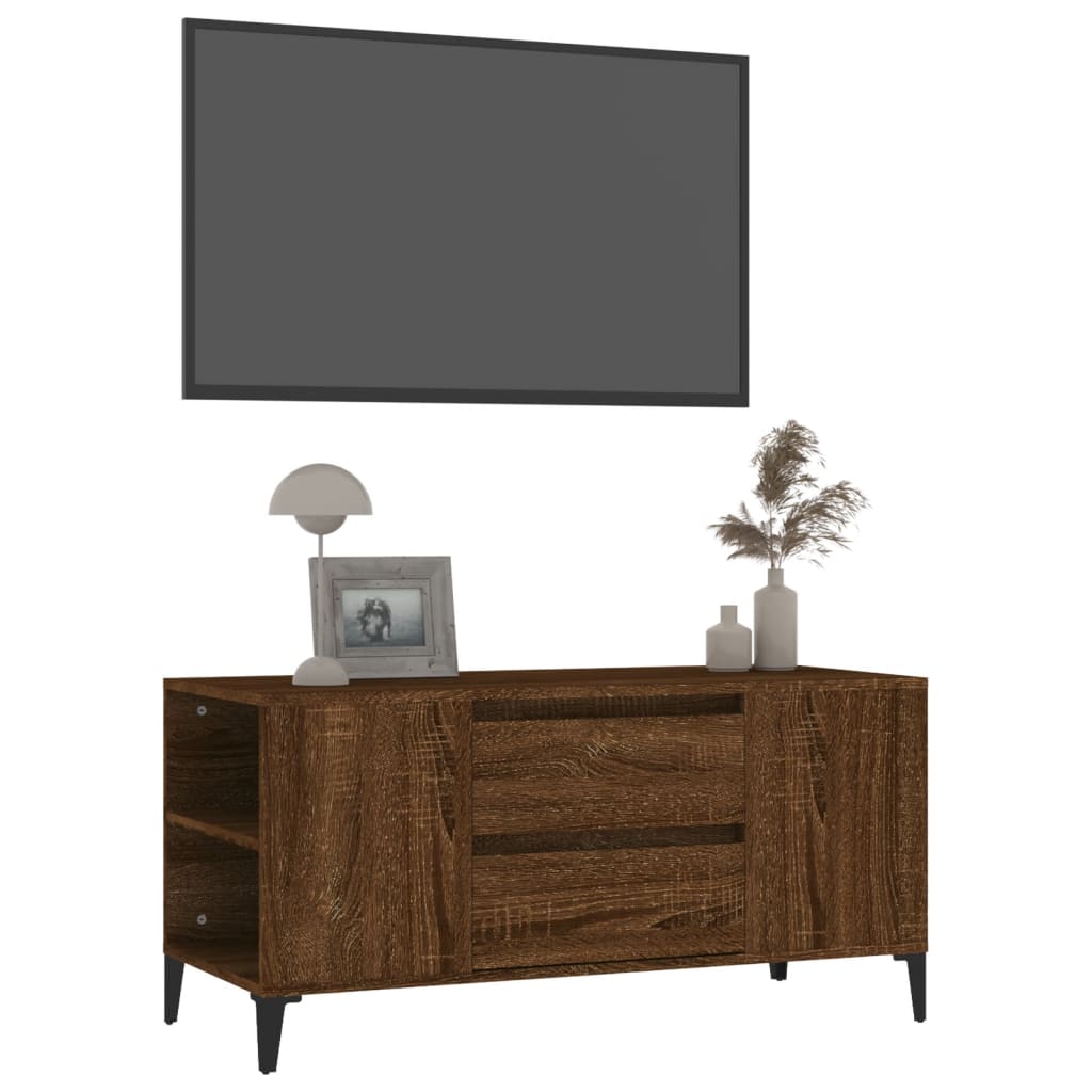 TV-Møbel Brun Eik TV-benk 102x44,5x50 cm