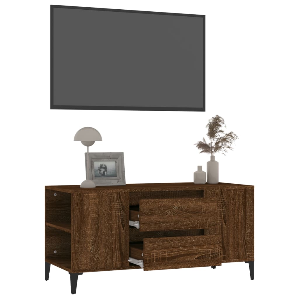 TV-Møbel Brun Eik TV-benk 102x44,5x50 cm