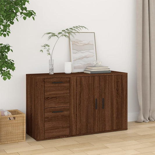 Skjenk Brun Eik 100x33x59,5 cm