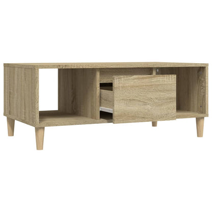 Salongbord Sofabord Sonoma Eik 90x50x36,5 cm