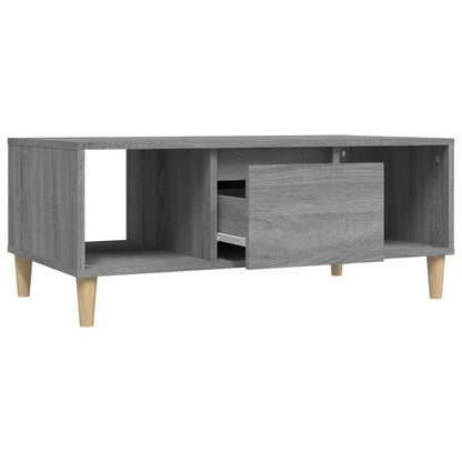 Salongbord Sofabord Sonoma Grå 90x50x36,5 cm